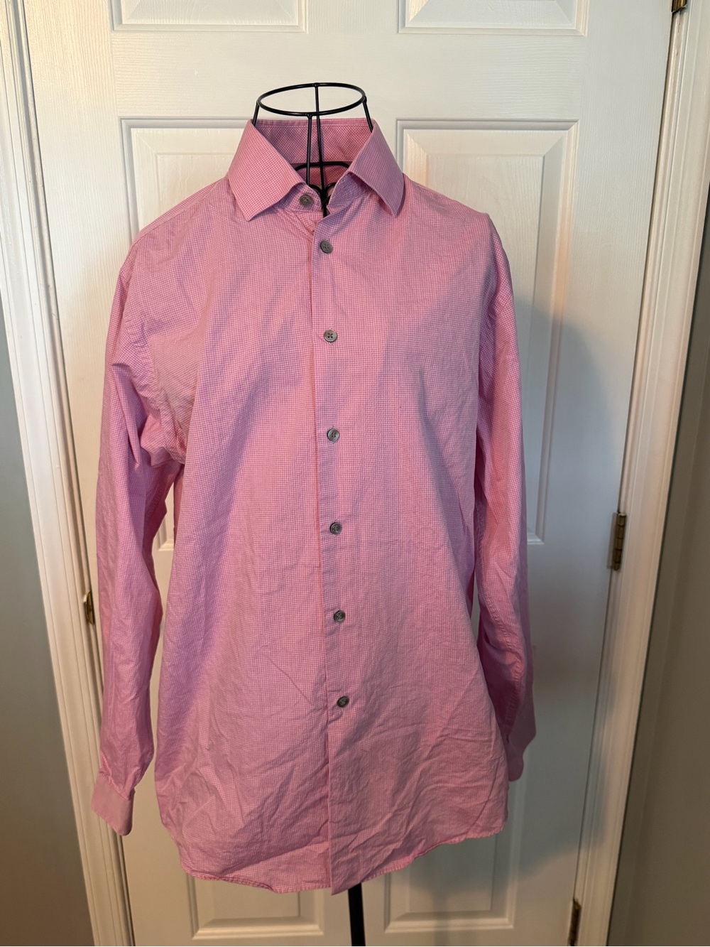 Calvin Klein Men's Light Pink Dress Shirt